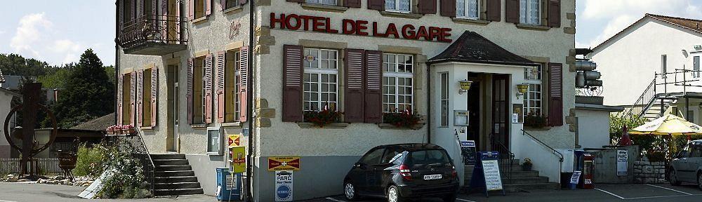 Hotel De La Gare Sugiez Luaran gambar